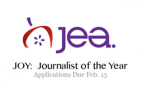 2021 JEA Journalist of the Year entries due Feb. 15